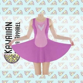 Angel Inspired Skater Dress