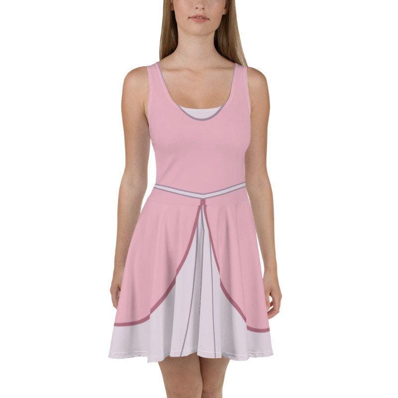 Princess Ariel Inspired Skater Dress