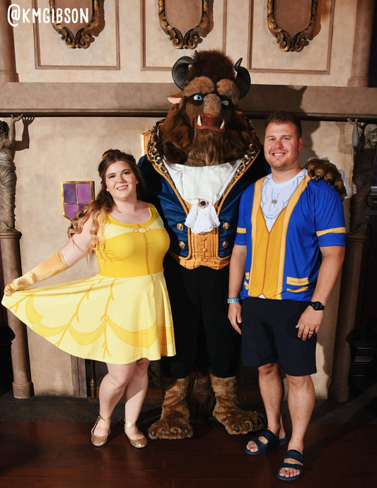 Belle Inspired Skater Dress
