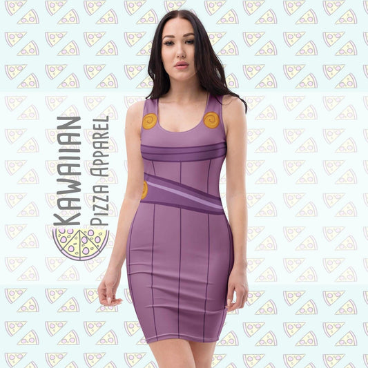 Megara Inspired Tank Bodycon Dress