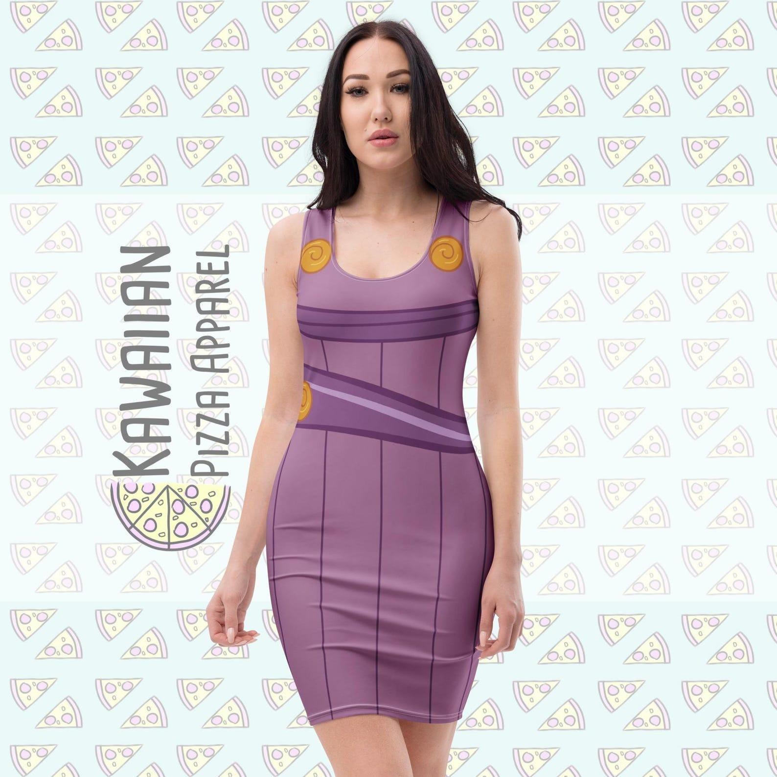 Megara Inspired Tank Bodycon Dress M Megara Inspired Tank Bodycon Dress M