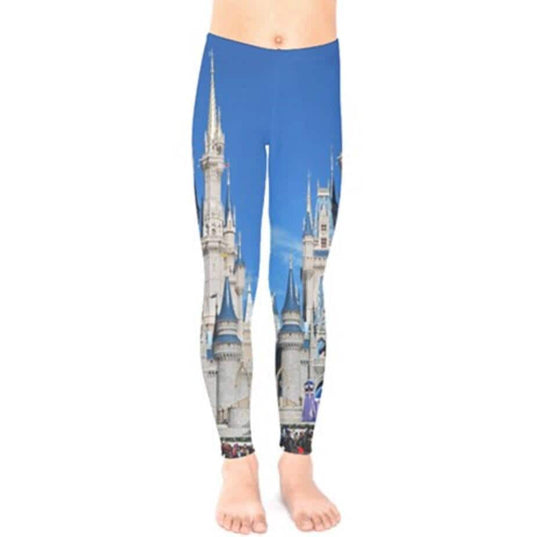 Baby / Kid's Cinderella Castle Inspired Leggings