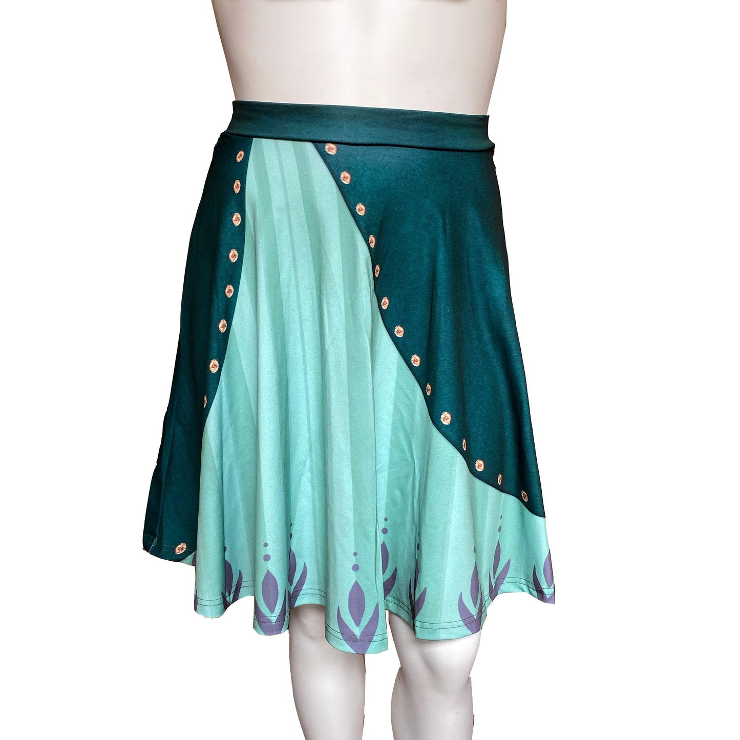 Queen Anna Inspired High Waisted Skirt