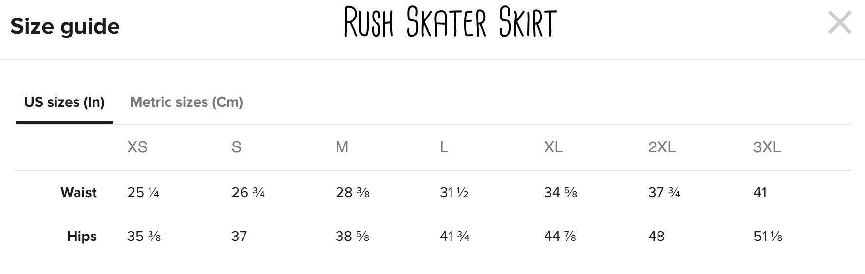 HM Wallpaper Inspired High Waisted Skirt