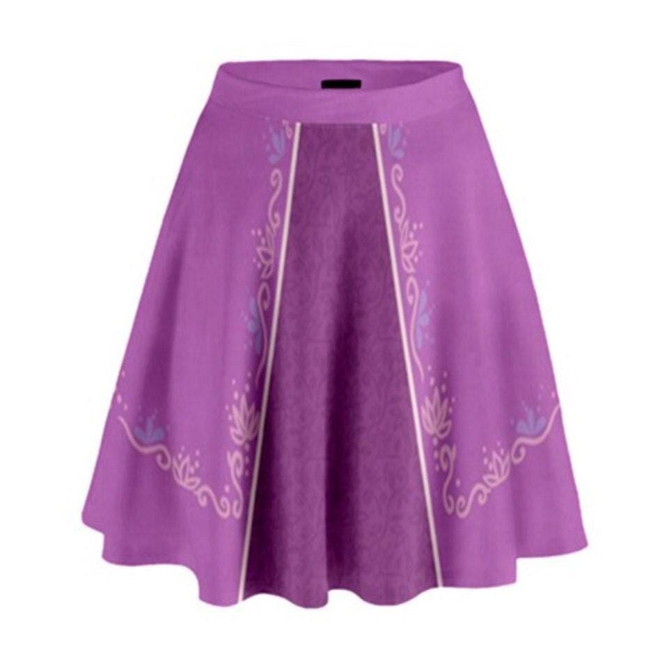 Rapunzel Inspired High Waisted Skirt