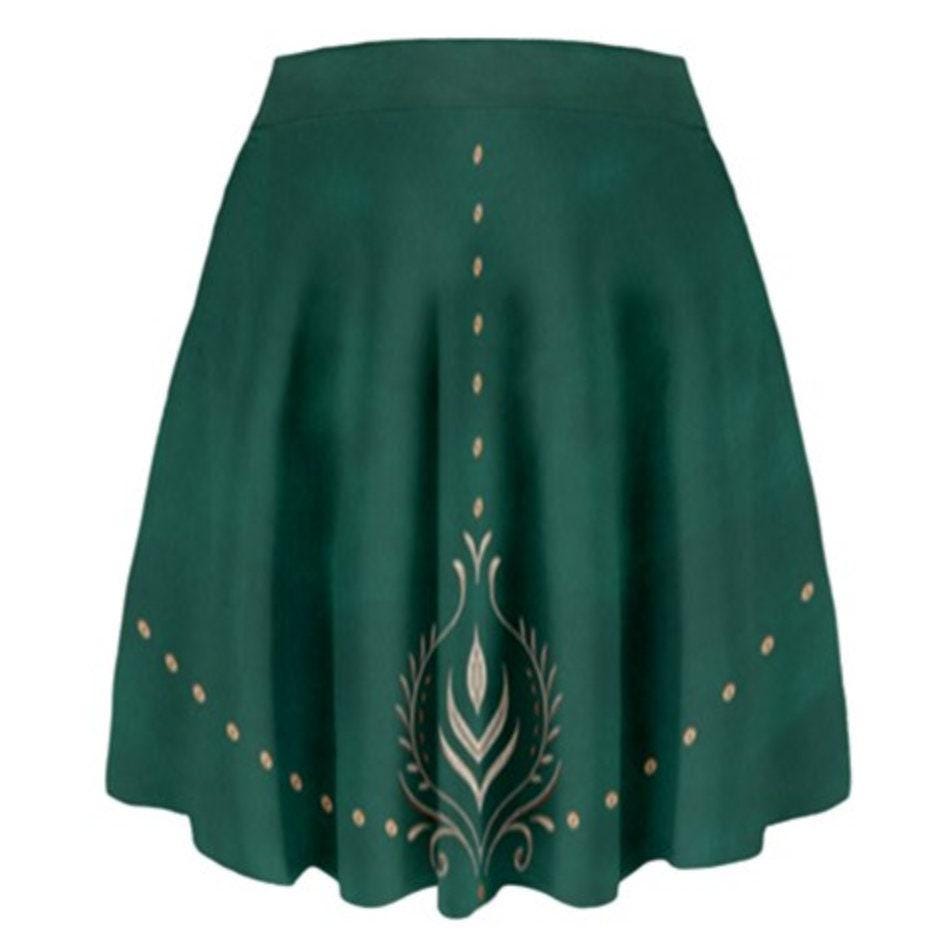 Queen Anna Inspired High Waisted Skirt