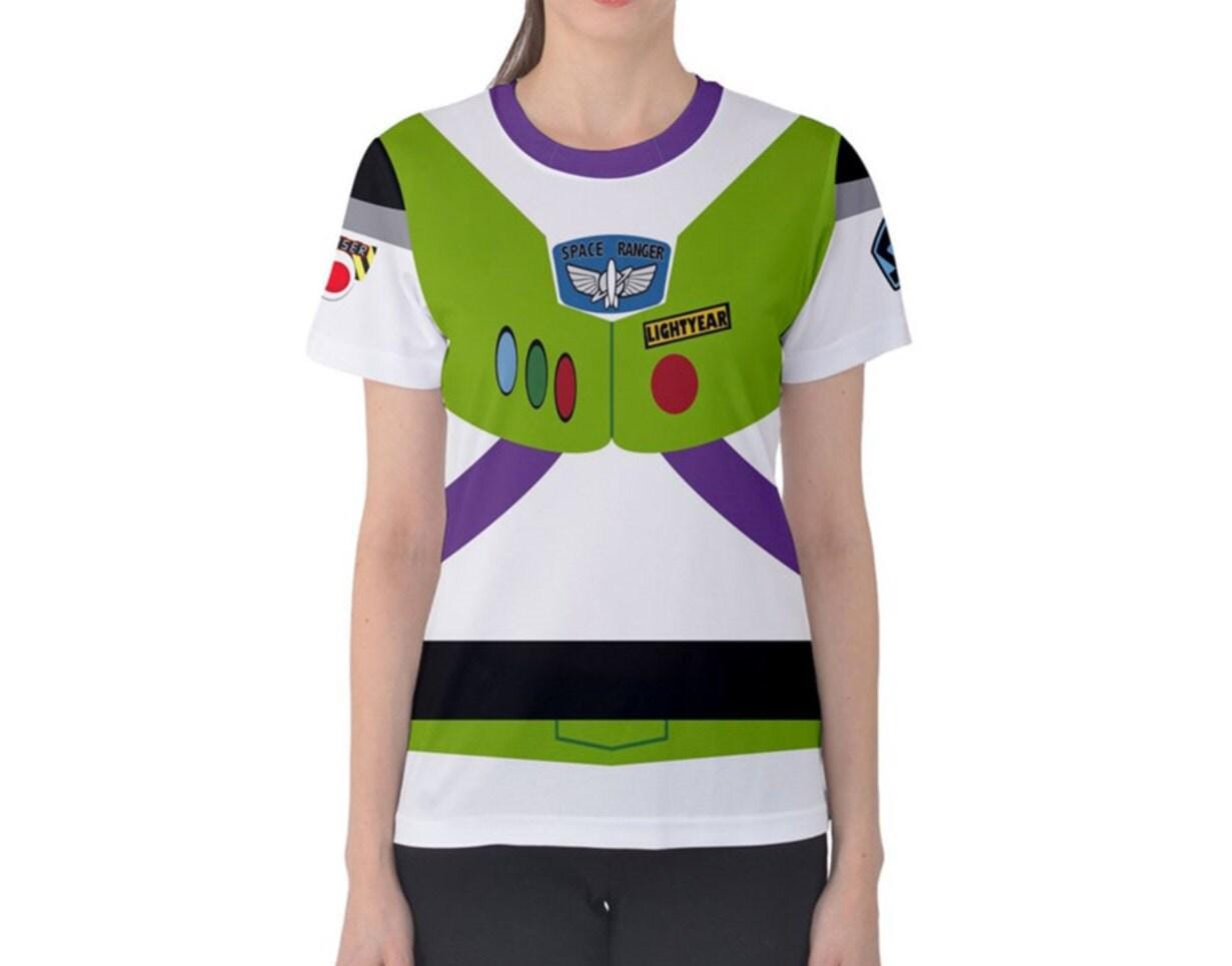 Women's Buzz Lightyear Inspired Short Sleeve Shirt