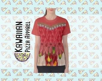 Women's Chief Moana Inspired Short Sleeve Shirt
