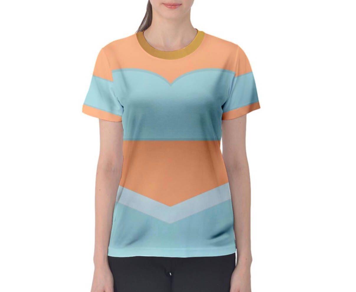 Women's Princess Princess Jasmine Inspired ATHLETIC Short Sleeve Shirt