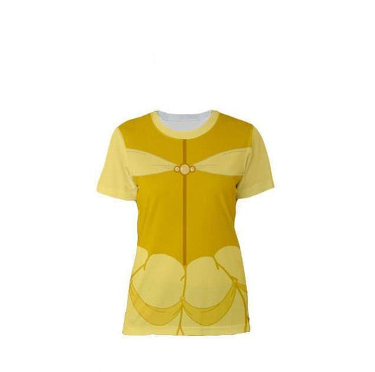 Women's Belle Inspired ATHLETIC Short Sleeve Shirt