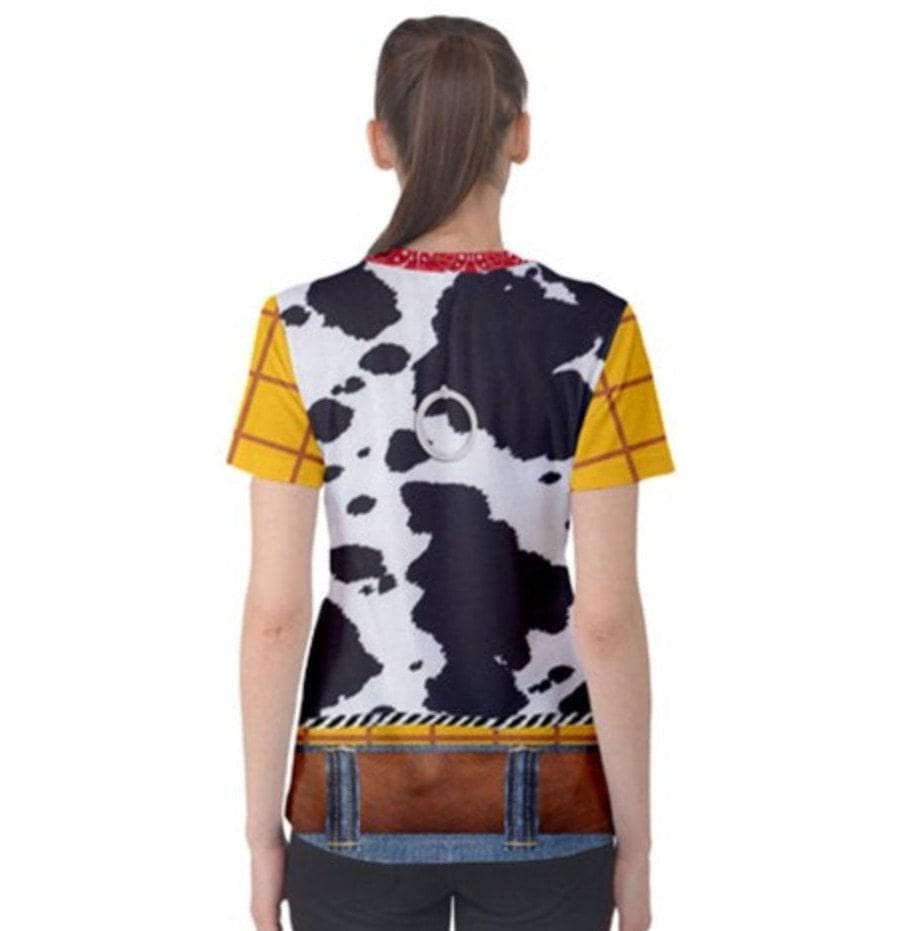 Women's Woody Inspired ATHLETIC Short Sleeve Shirt