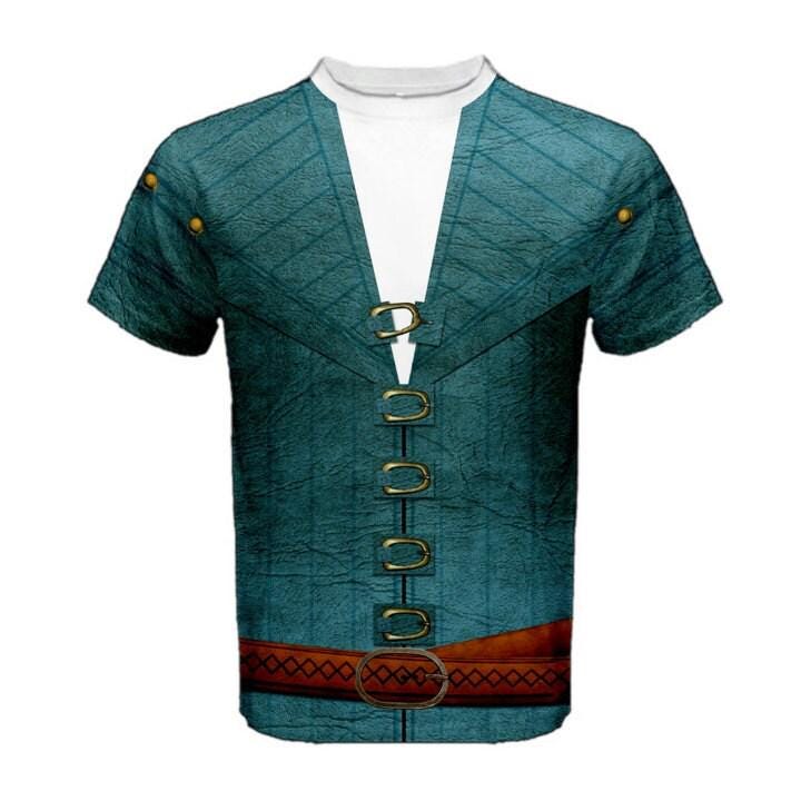 Men's Flynn Rider Inspired ATHLETIC Short Sleeve Shirt