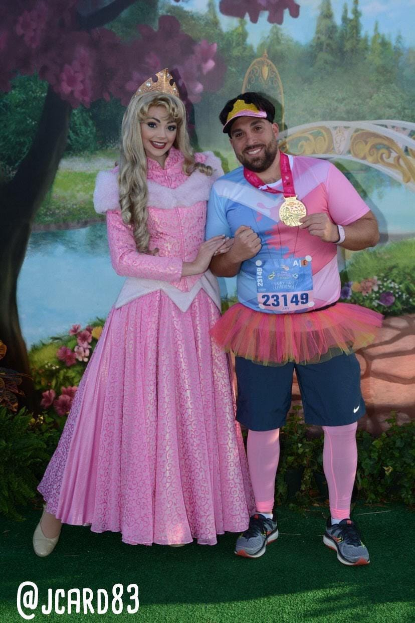 Men's Aurora Make It Pink Make It Blue Sleeping Beauty Inspired ATHLETIC Short Sleeve Shirt