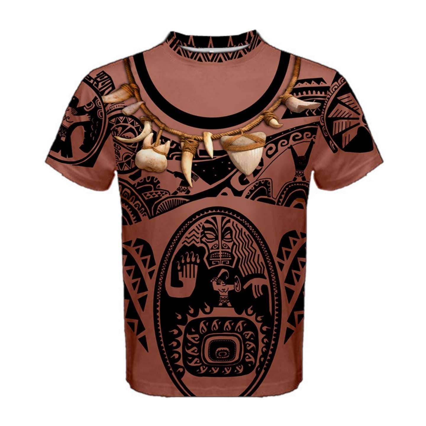 Men's Maui Inspired ATHLETIC Short Sleeve Shirt