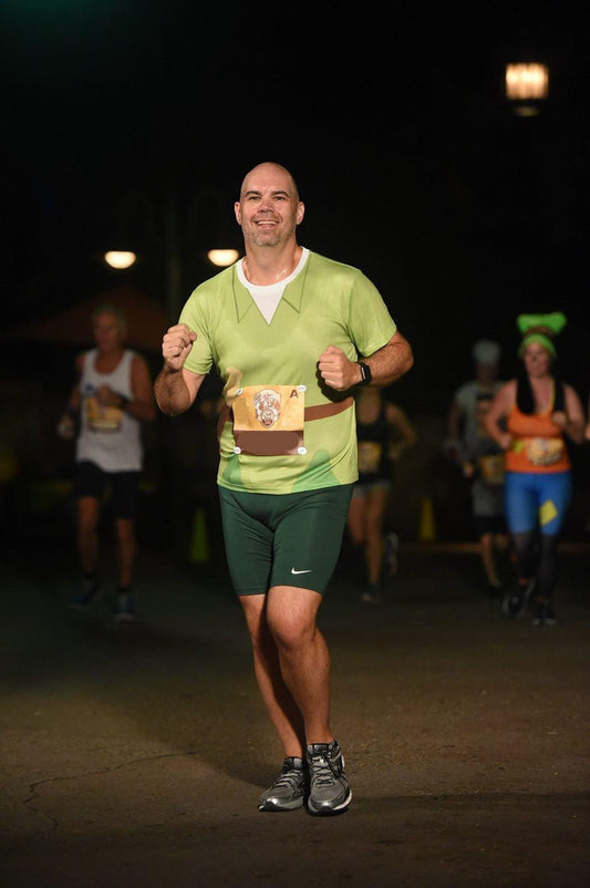 Men's Peter Pan Inspired ATHLETIC Short Sleeve Shirt