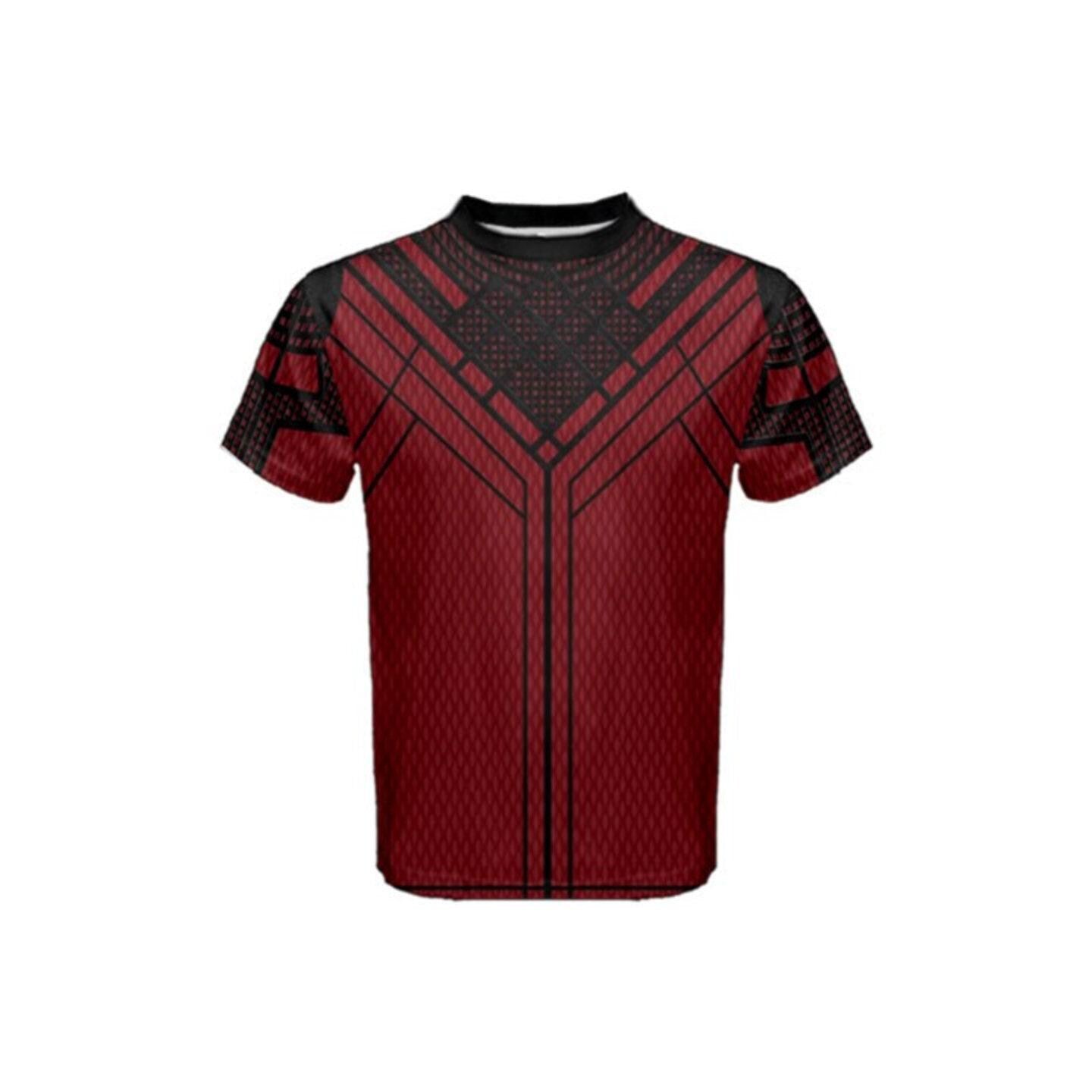 Men's Shang Chi Inspired ATHLETIC Short Sleeve Shirt