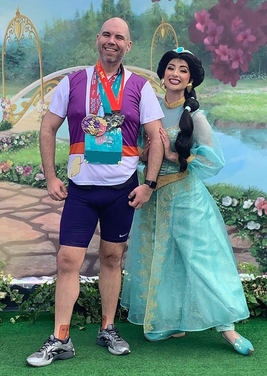 Men's Aladdin Inspired ATHLETIC Short Sleeve Shirt