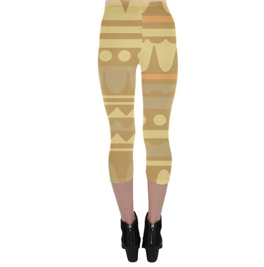 Pocahontas Inspired Capri Leggings
