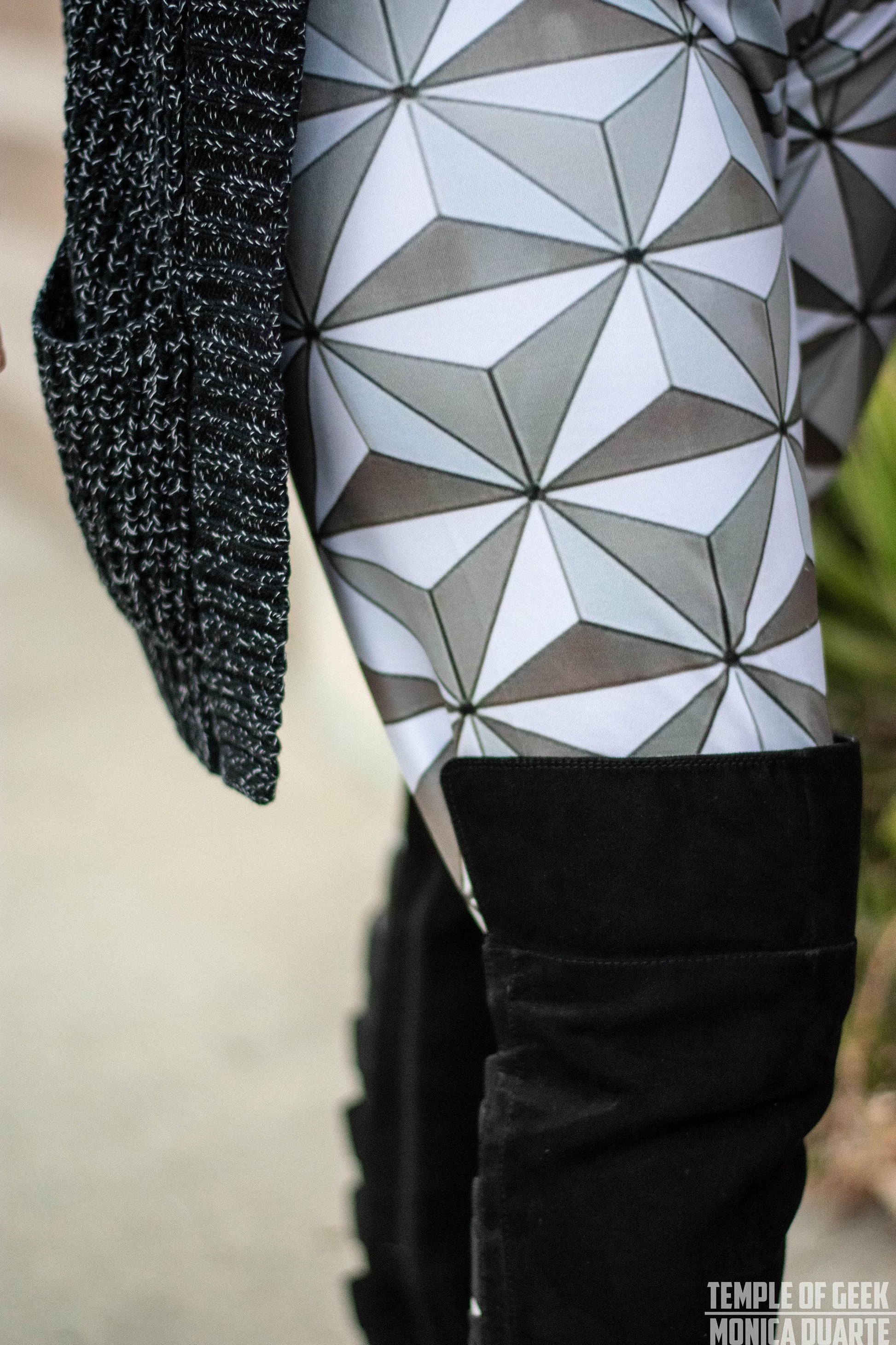 Epcot Spaceship Earth Inspired Leggings