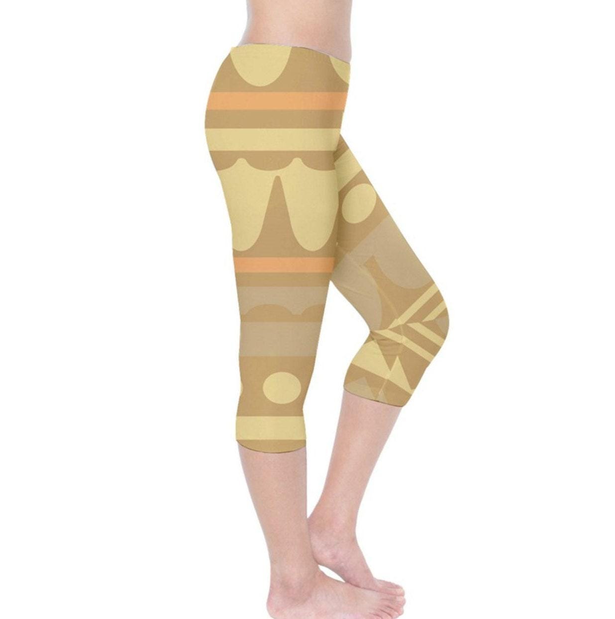 Pocahontas Inspired Capri Leggings