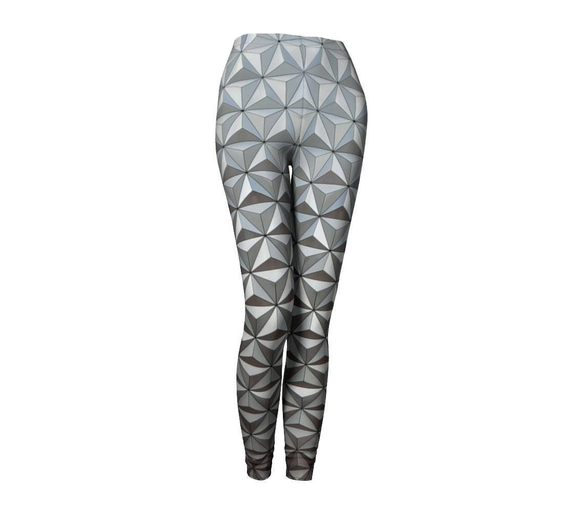 Epcot Spaceship Earth Inspired Leggings