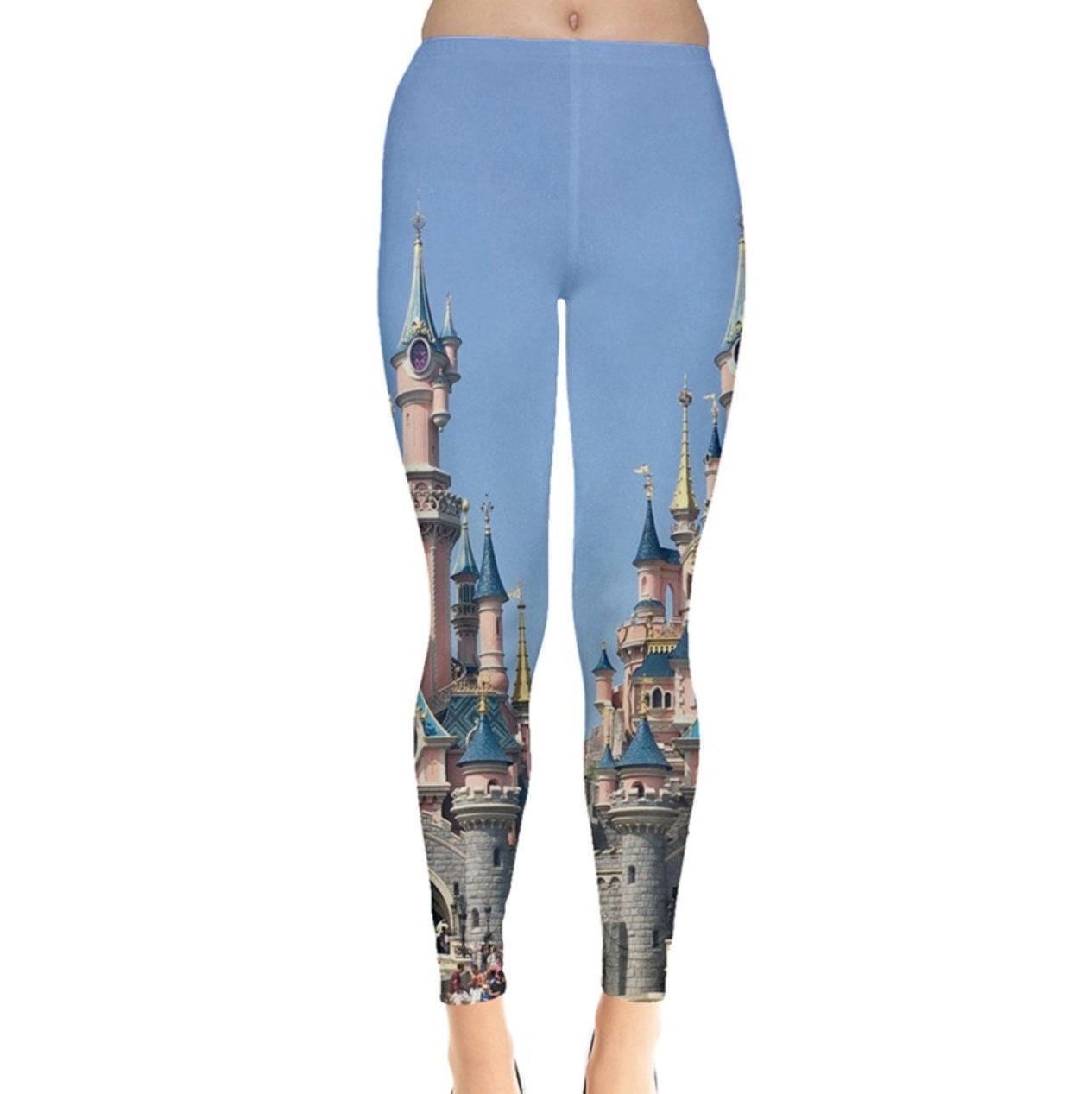 Disneyland Paris Castle Inspired Leggings