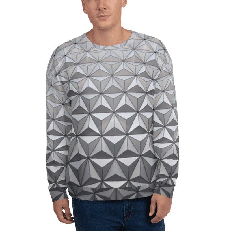 Unisex Epcot Spaceship Earth Crewneck Sweatshirt