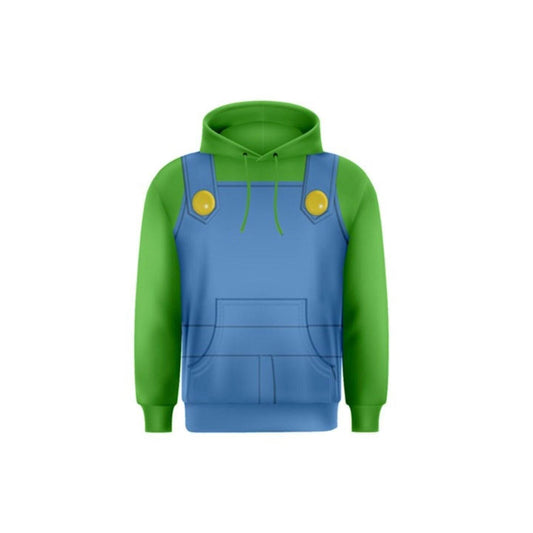 Unisex Luigi Inspired Hoodie