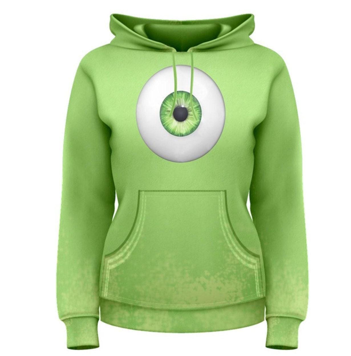Unisex Mike Wazowski Inspired Hoodie