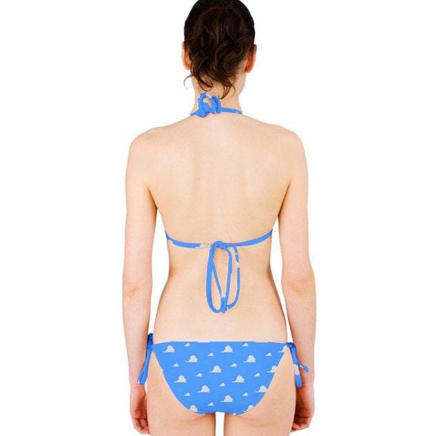 Andy's Cloud Wallpaper Inspired Two Piece Bikini