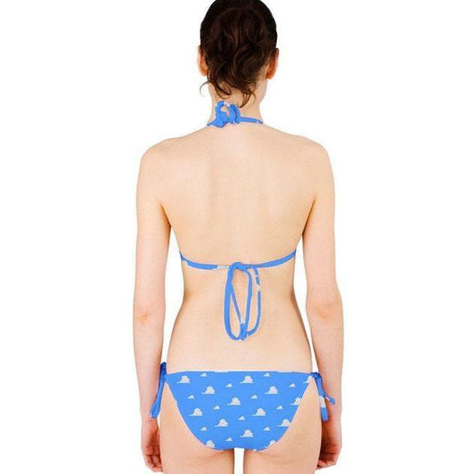 Andy's Cloud Wallpaper Inspired Two Piece Bikini