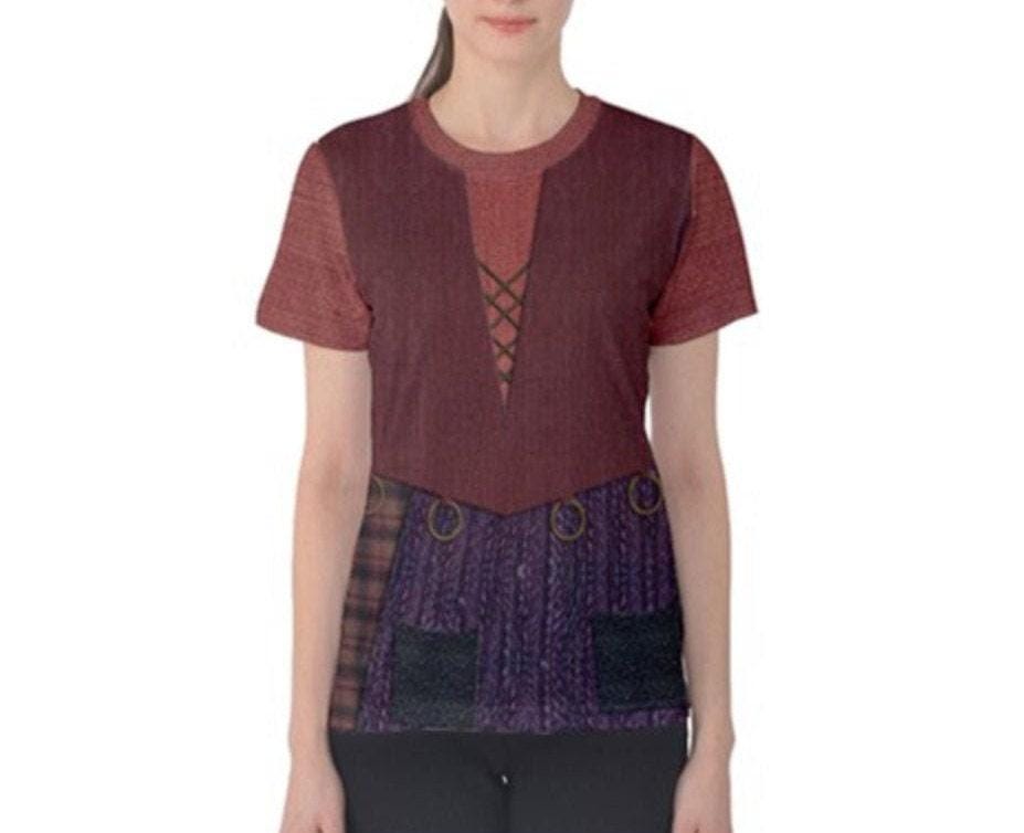 Women's Mary Sanderson Inspired Short Sleeve Shirt