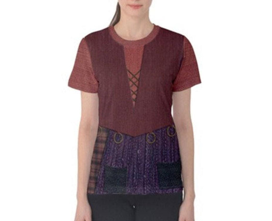 Women's Mary Sanderson Inspired Short Sleeve Shirt