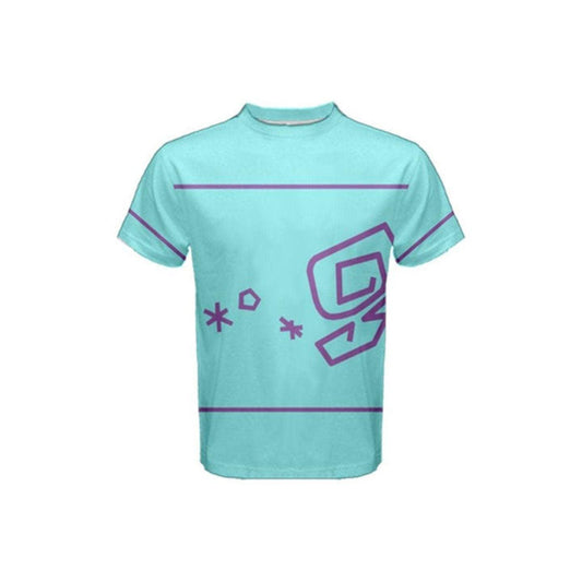 Men's Mad Hatter Teacup Inspired Short Sleeve Shirt