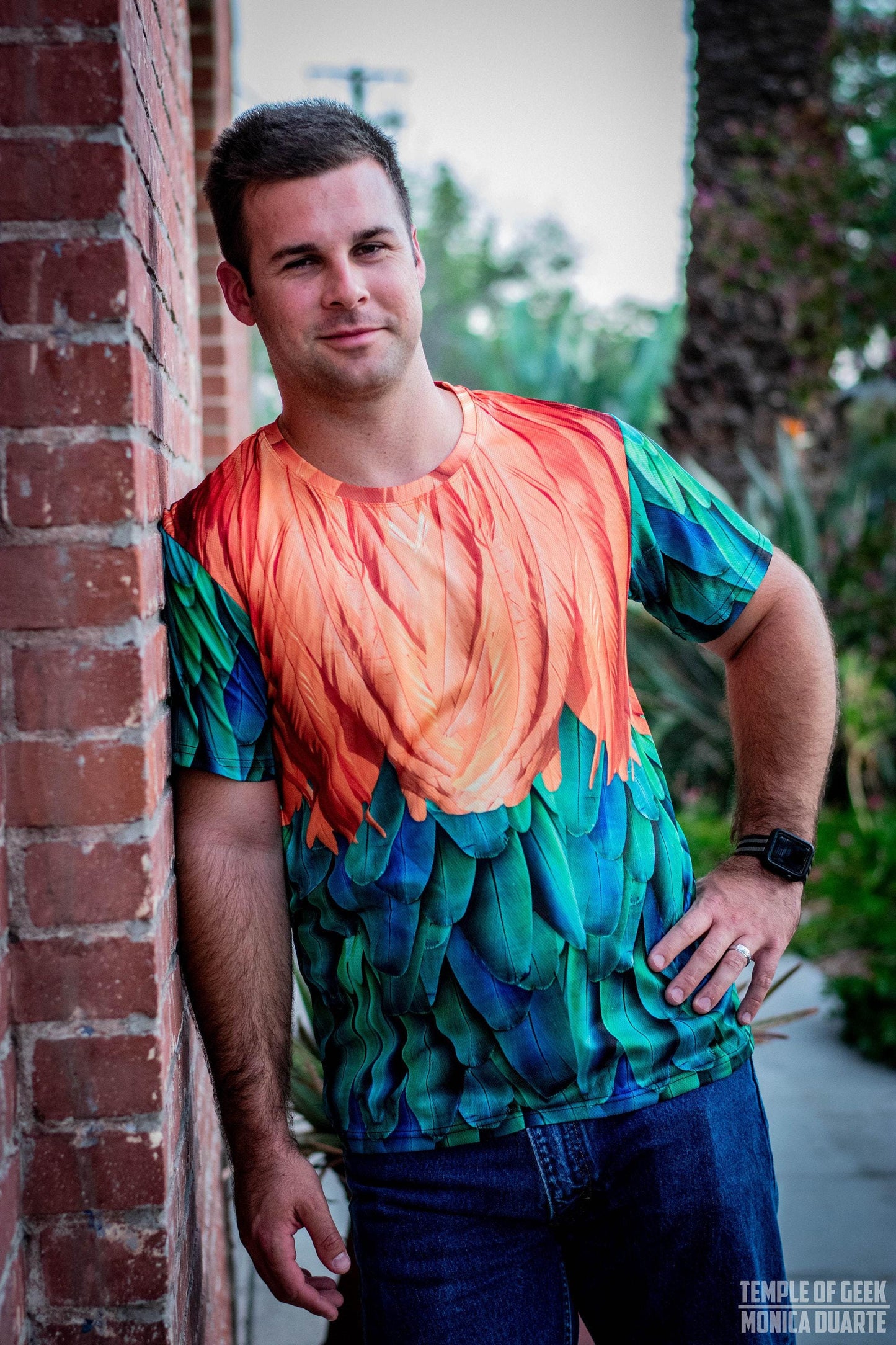 Men's HeiHei Inspired Short Sleeve Shirt