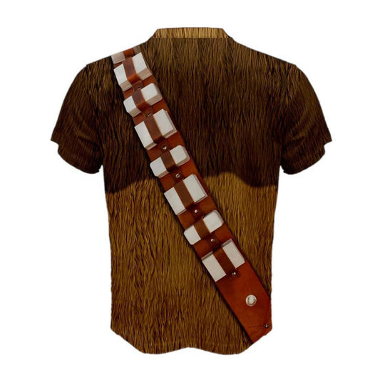 Men's Chewbacca Inspired Short Sleeve Shirt