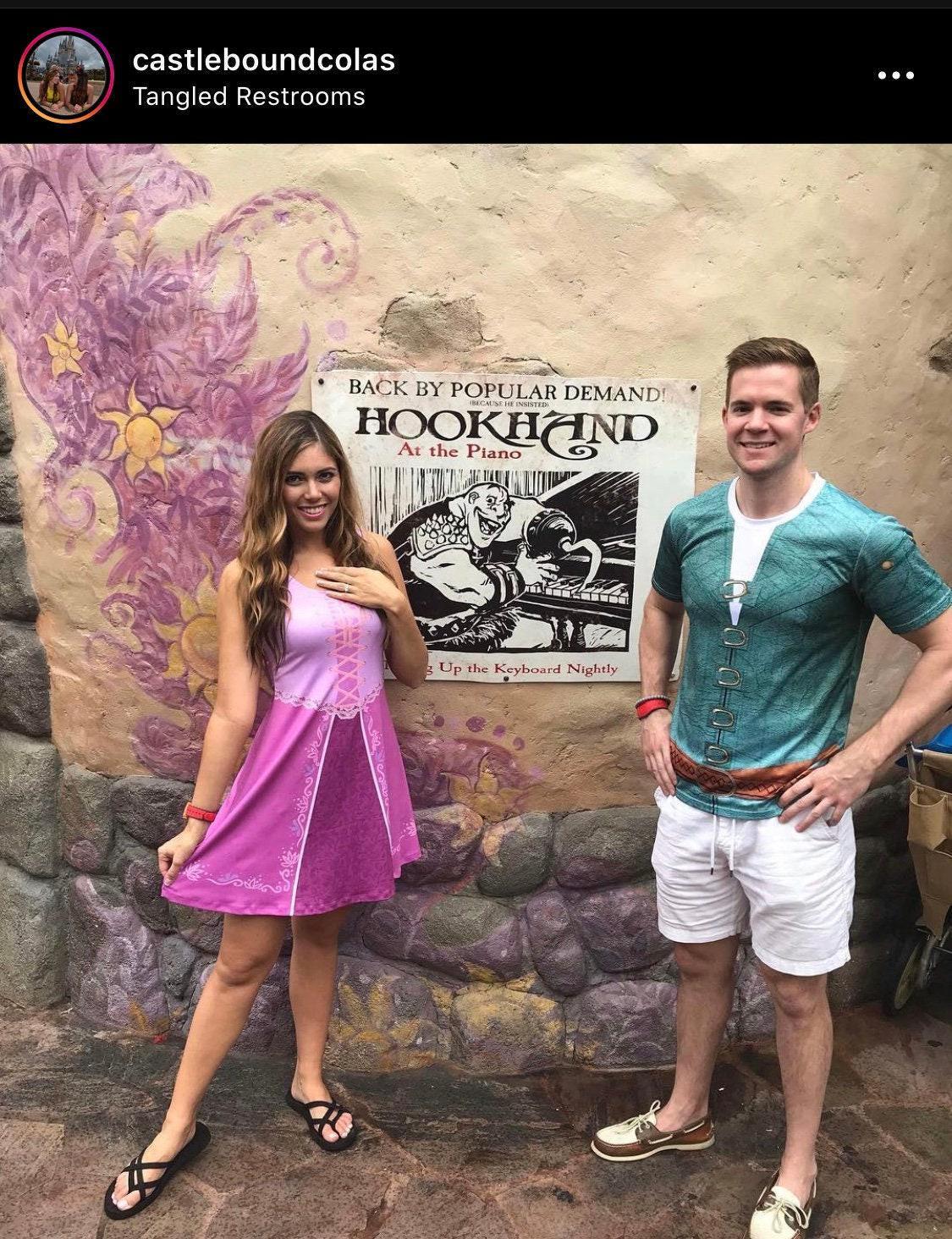 Men's Flynn Rider Inspired Short Sleeve Shirt