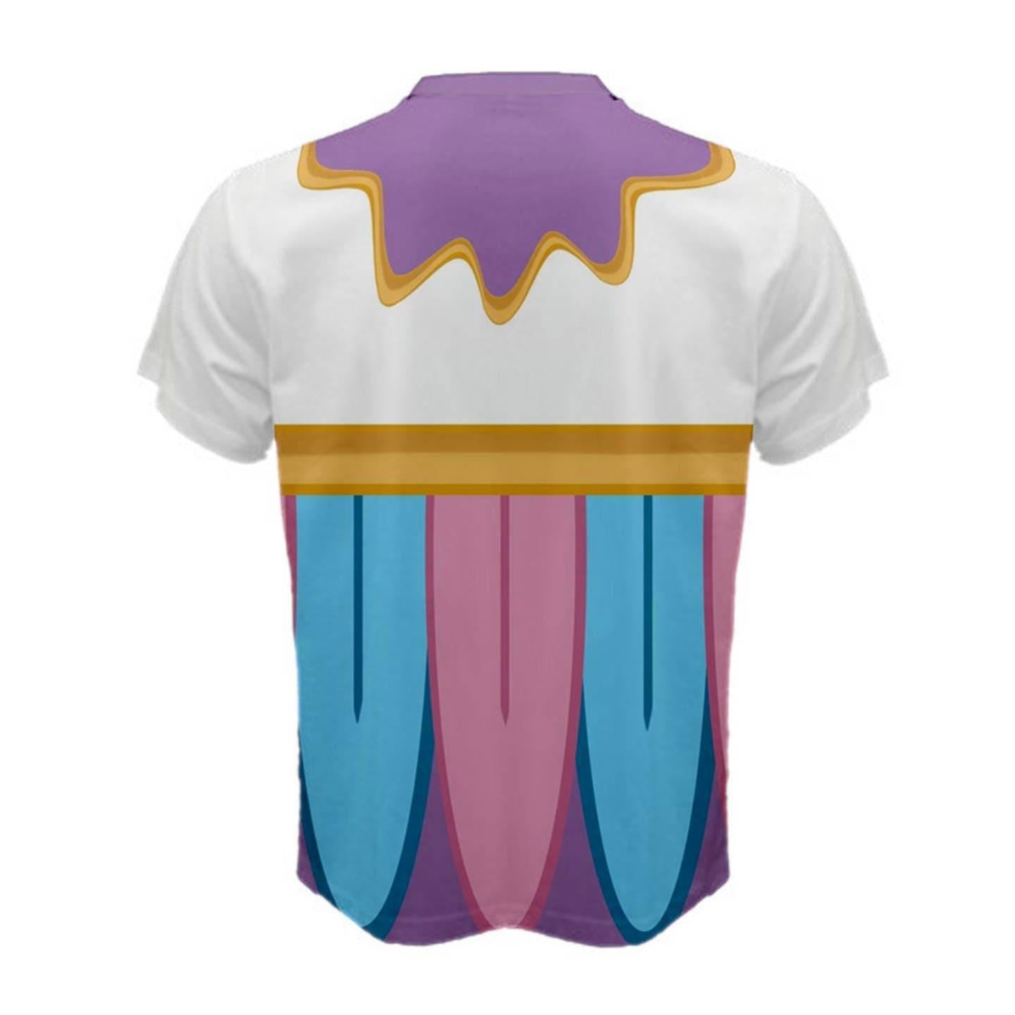 Men's Mrs. Potts Inspired Short Sleeve Shirt
