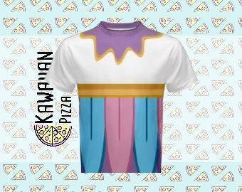 Men's Mrs. Potts Inspired Short Sleeve Shirt