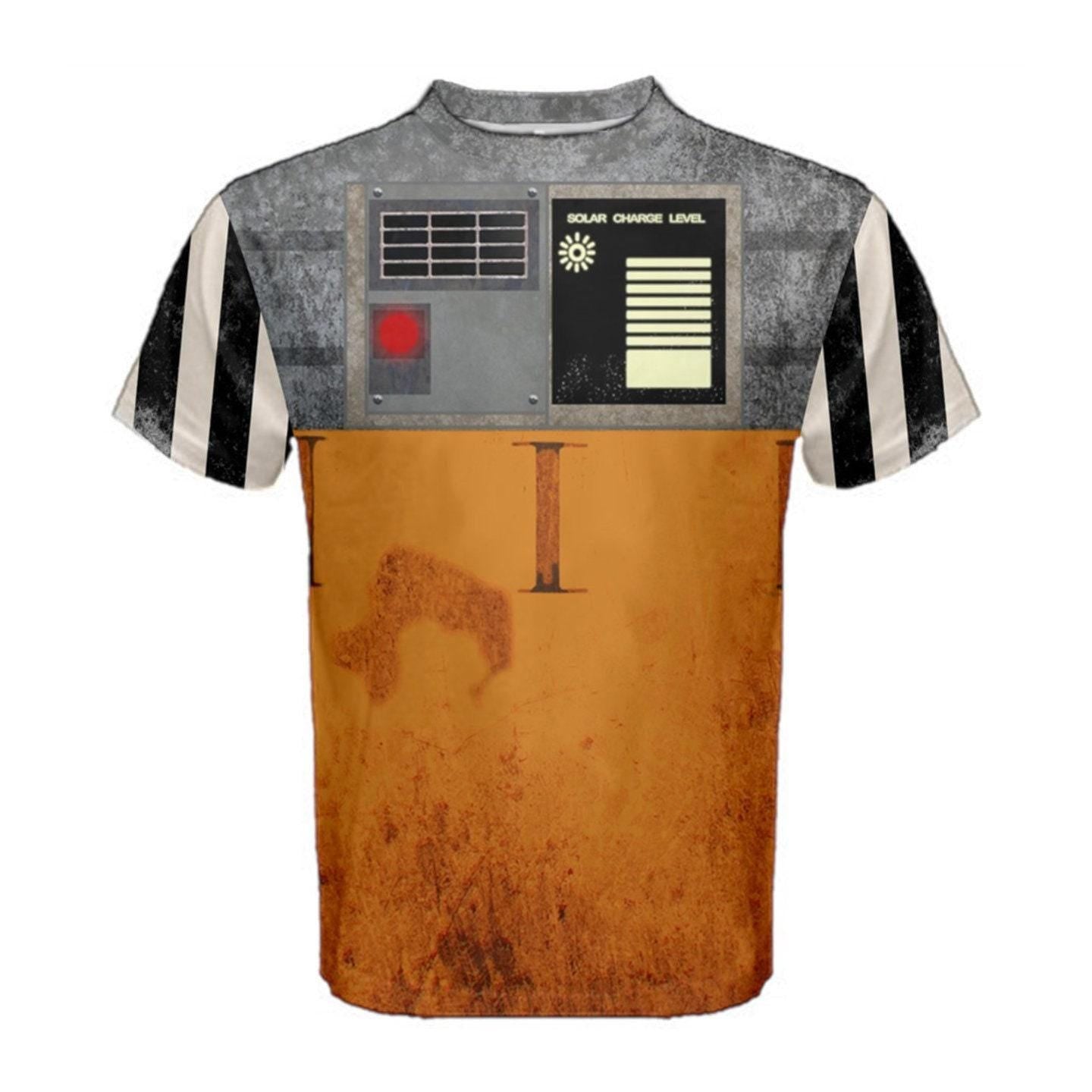Men's Wall-E Inspired Short Sleeve Shirt