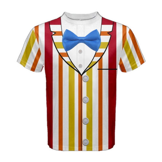 Men's Bert Mary Poppins Inspired Short Sleeve Shirt