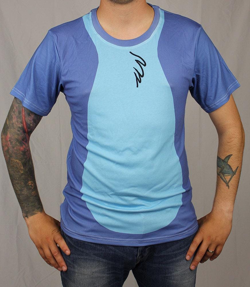Men's Stitch Inspired Short Sleeve Shirt