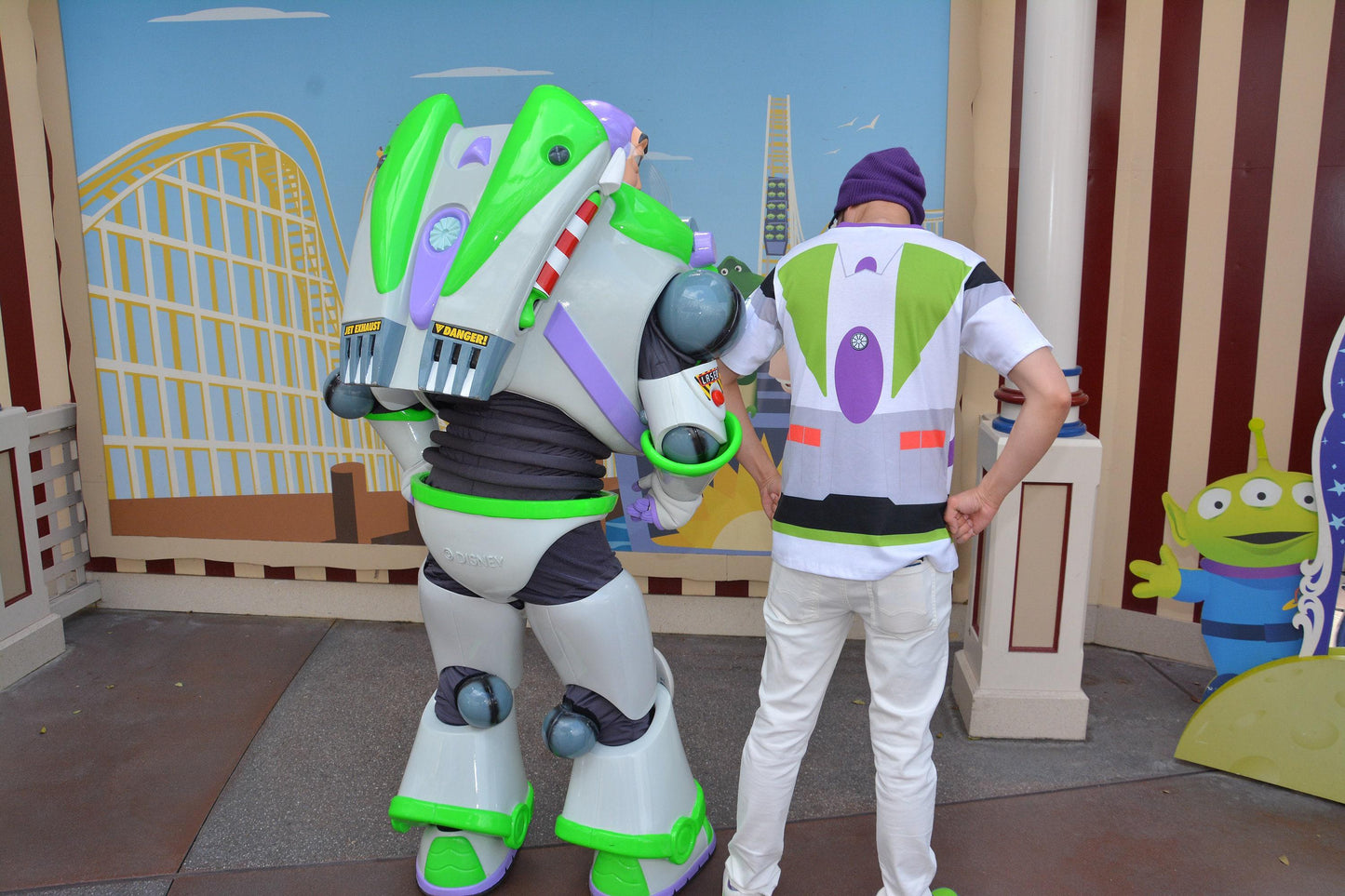 Men's Buzz Lightyear Inspired Short Sleeve Shirt