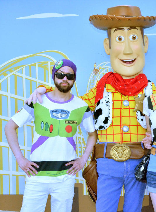 Men's Buzz Lightyear Inspired Short Sleeve Shirt