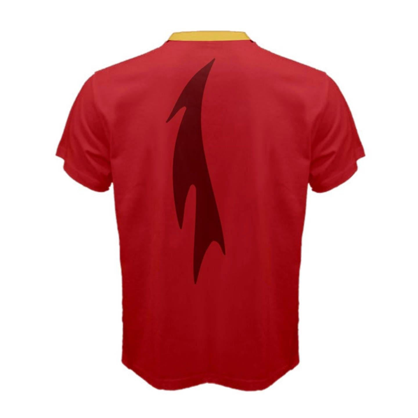 Men's Mushu Mulan Inspired Short Sleeve Shirt