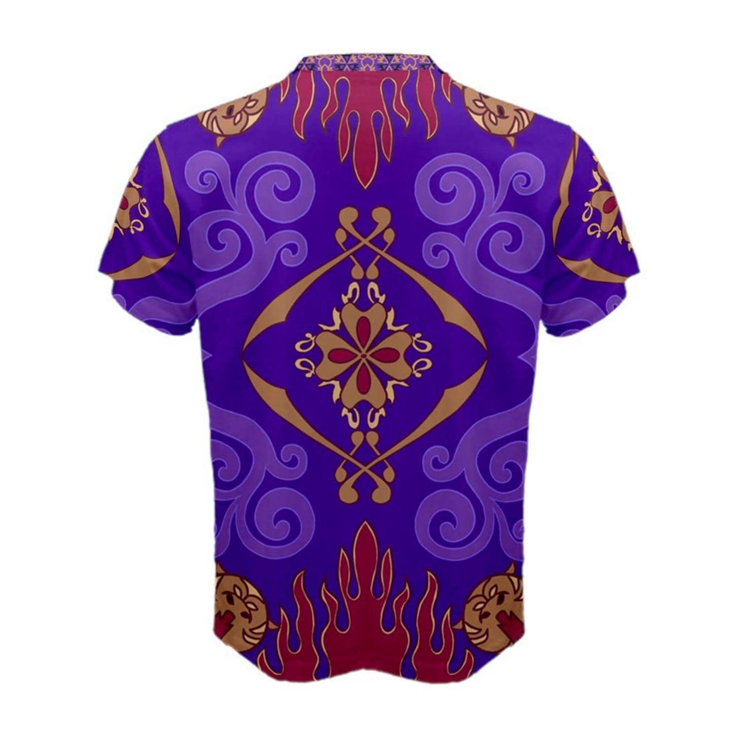 Men's Magic Carpet Inspired Short Sleeve Shirt