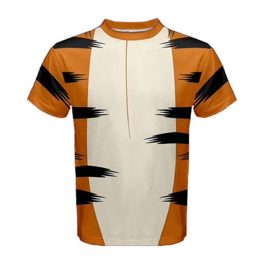 Men's Tigger Inspired Short Sleeve Shirt