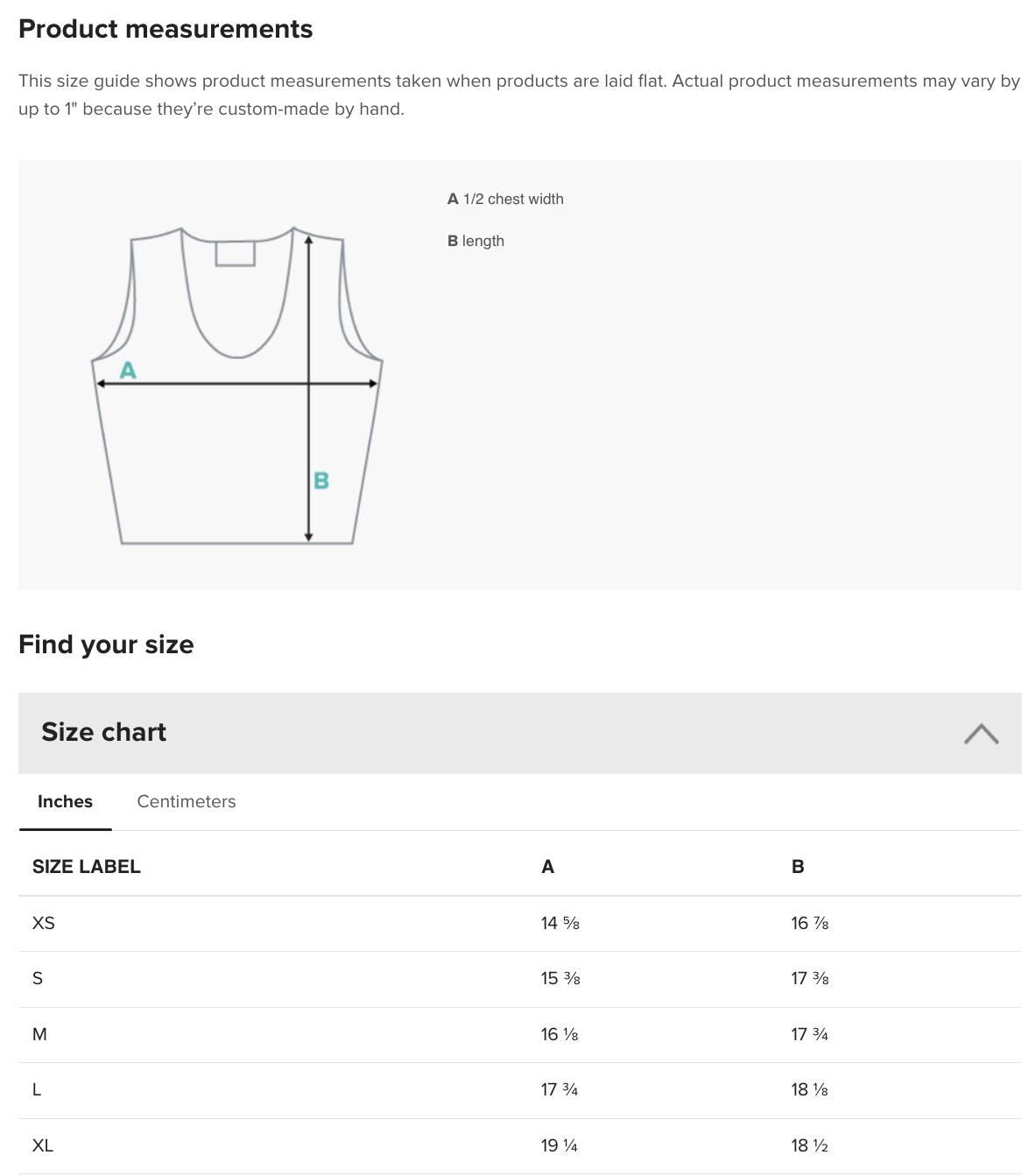 a screen shot of a product description page