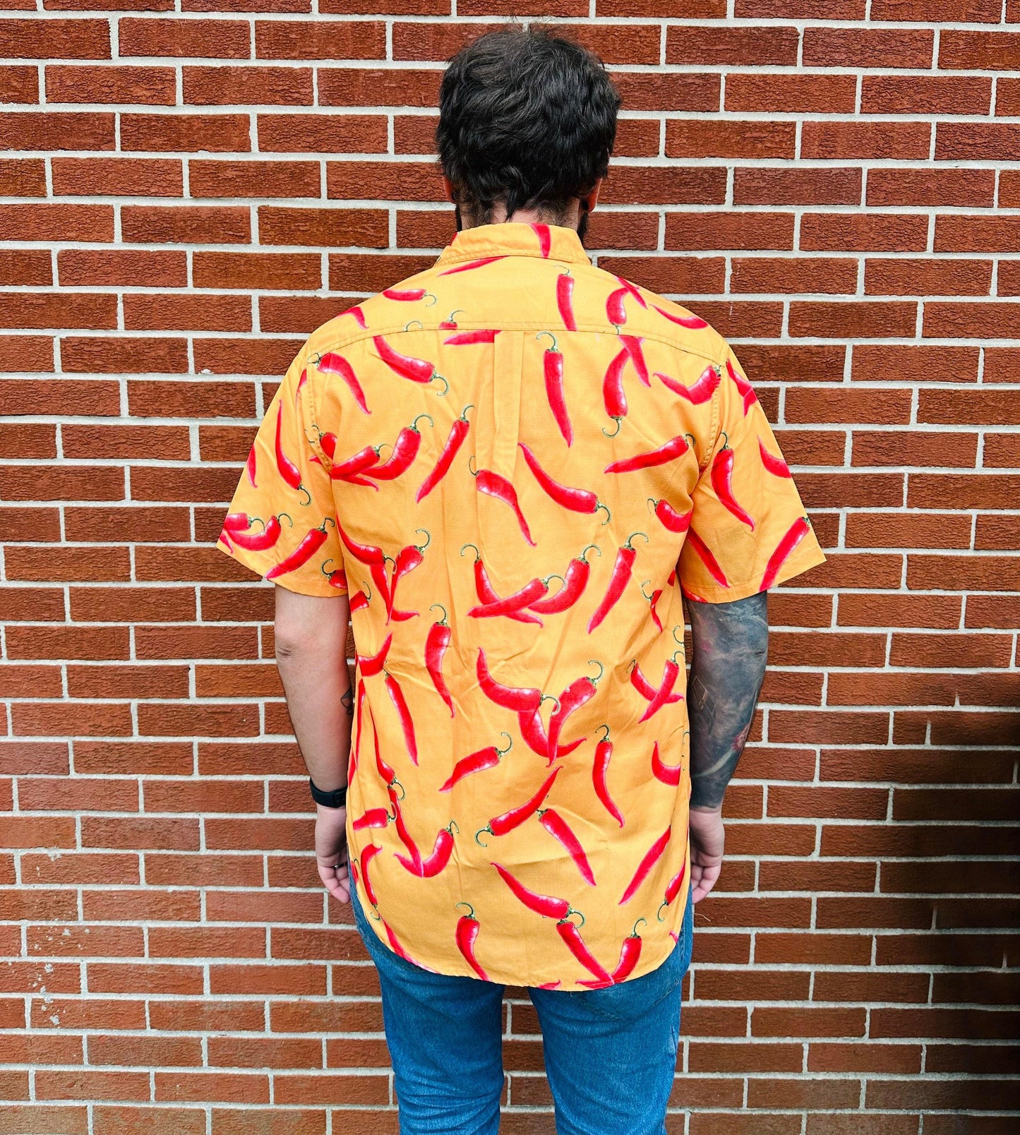 Gonzo Inspired Short Sleeve Button Down Shirt