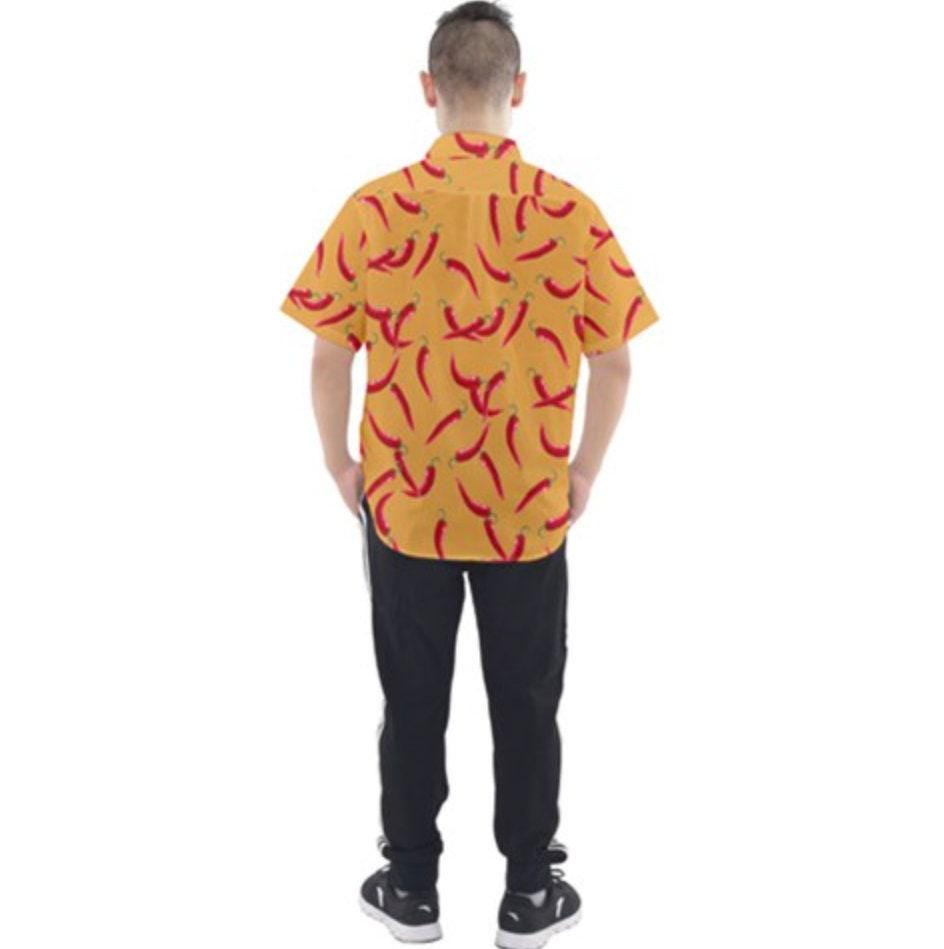 Gonzo Inspired Short Sleeve Button Down Shirt